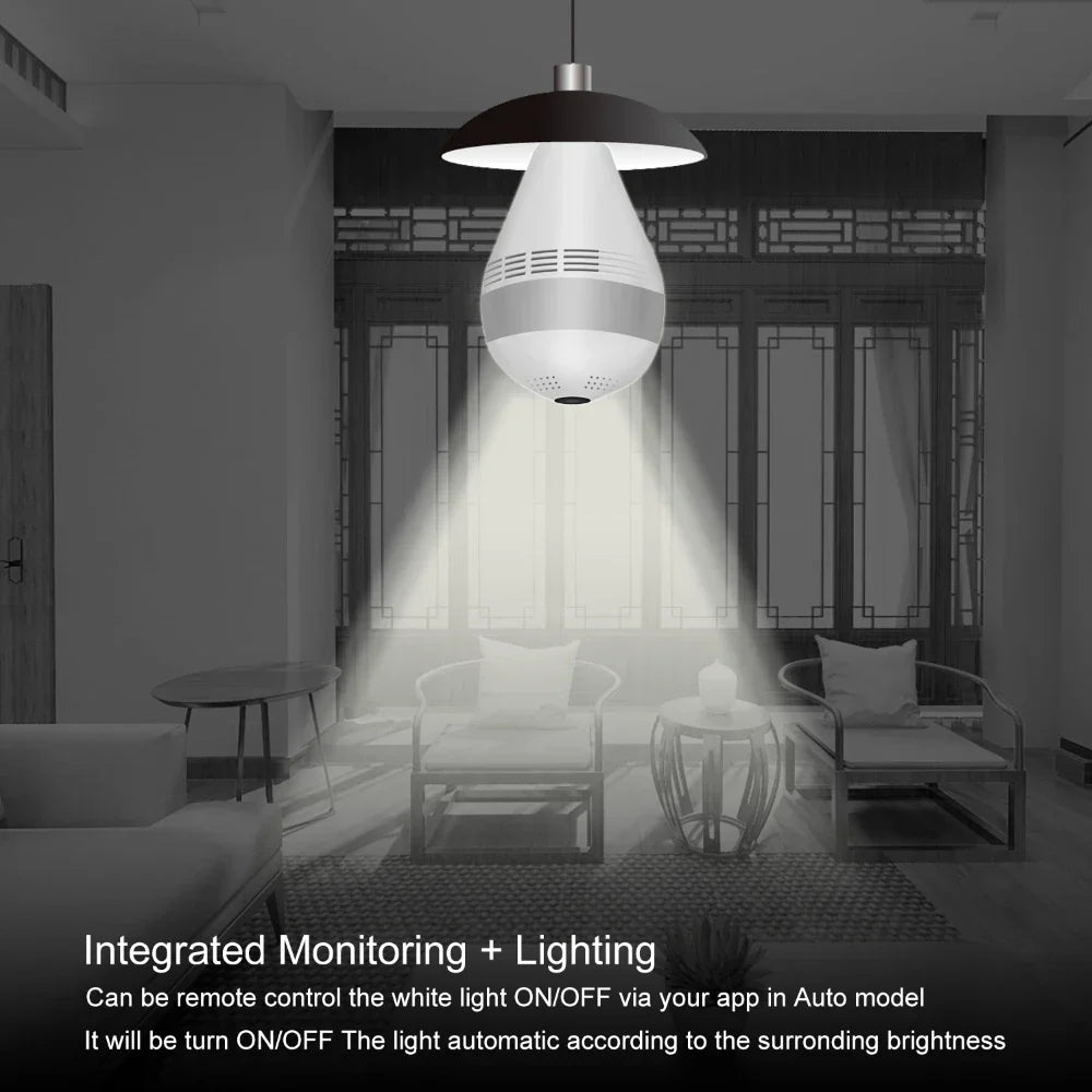 SpyGuard Light Bulb Camera