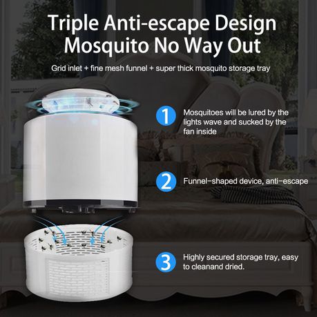 USB Mosquito Killer Lamp - Black_1