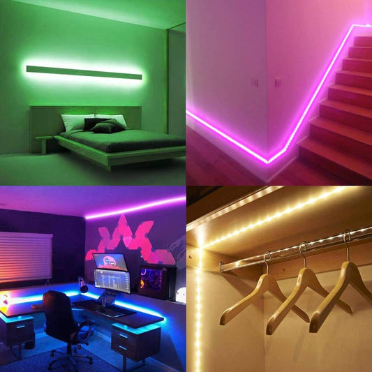 LED Lights for Bedroom - 5M Color Changing Strip Lights_3