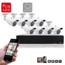 AHD CCTV 8 Channel camera system Full Kit security cameras with internet phone viewing_1