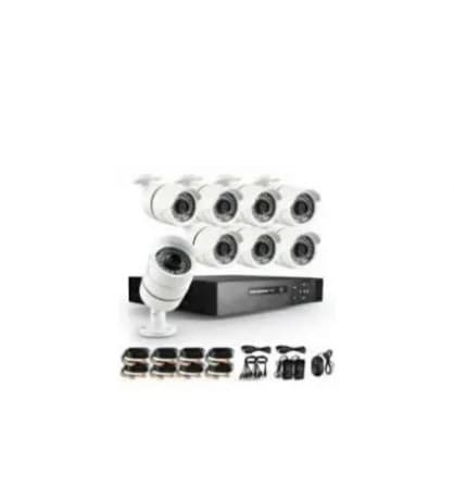 AHD CCTV 8 Channel camera system Full Kit security cameras with internet phone viewing_0