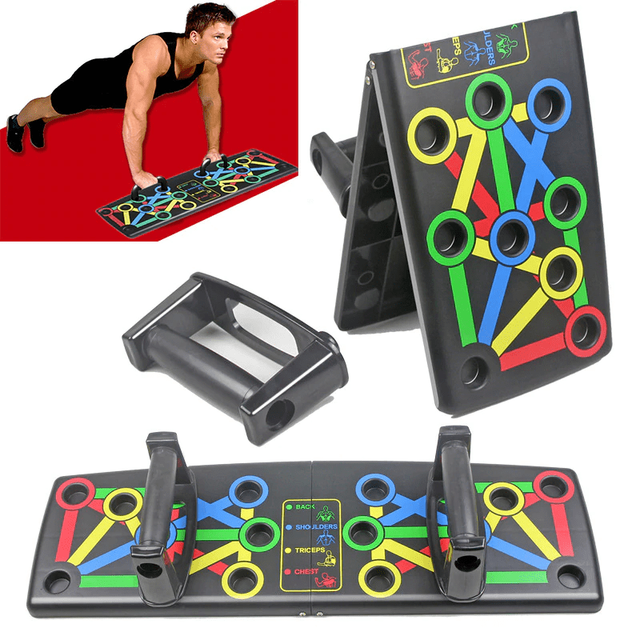 Foldable Fitness Push up Board (Back, Shoulders, Chest ,Triceps)_0