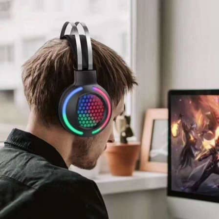 LED Ambient Light Gaming Headphones_0